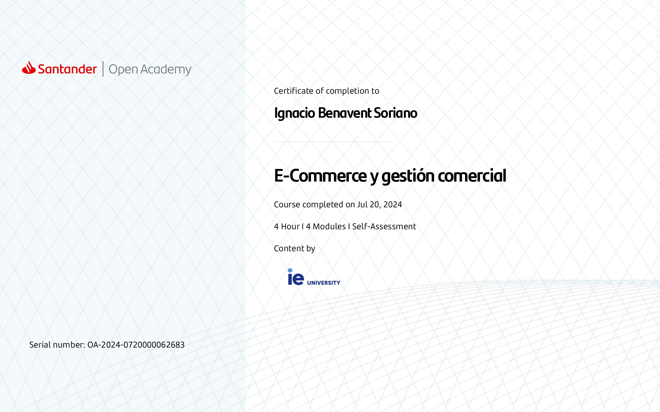 E-commerce y Gestión Comercial iE University